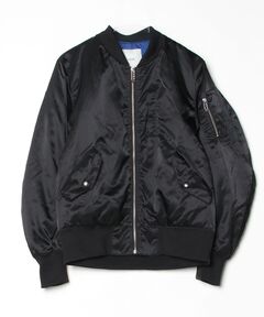 ブランド古着】11AW バックジップデザインボンバージャケット MA-1（MA