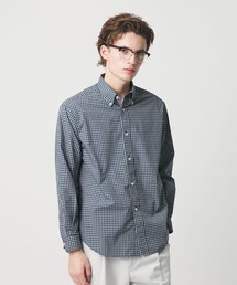 BEAUTY&YOUTH UNITED ARROWS | ミニチェック ボタンダウン シャツ FORM型(シャツ/ブラウス)