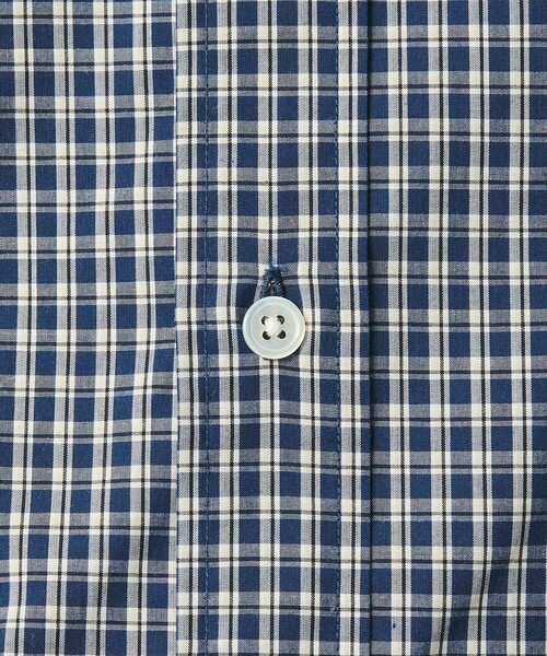 BEAUTY&YOUTH UNITED ARROWS（ビューティーアンドユースユナイテッドアローズ）の「ミニチェック ボタンダウン シャツ FORM型（シャツ/ブラウス・メンズ・ダークブラウン/ネイビー・S/M/XL/L）」の10枚目の写真