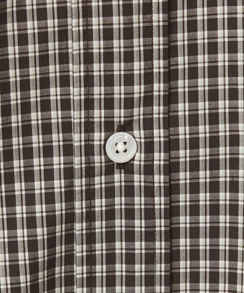 BEAUTY&YOUTH UNITED ARROWS（ビューティーアンドユースユナイテッドアローズ）の「ミニチェック ボタンダウン シャツ FORM型（シャツ/ブラウス・メンズ・ダークブラウン/ネイビー・S/M/XL/L）」の11枚目の写真