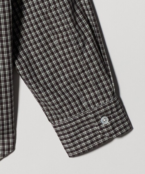 BEAUTY&YOUTH UNITED ARROWS（ビューティーアンドユースユナイテッドアローズ）の「ミニチェック ボタンダウン シャツ FORM型（シャツ/ブラウス・メンズ・ダークブラウン/ネイビー・S/M/XL/L）」の15枚目の写真