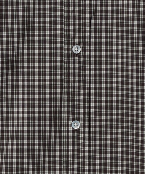 BEAUTY&YOUTH UNITED ARROWS（ビューティーアンドユースユナイテッドアローズ）の「ミニチェック ボタンダウン シャツ FORM型（シャツ/ブラウス・メンズ・ダークブラウン/ネイビー・S/M/XL/L）」の17枚目の写真