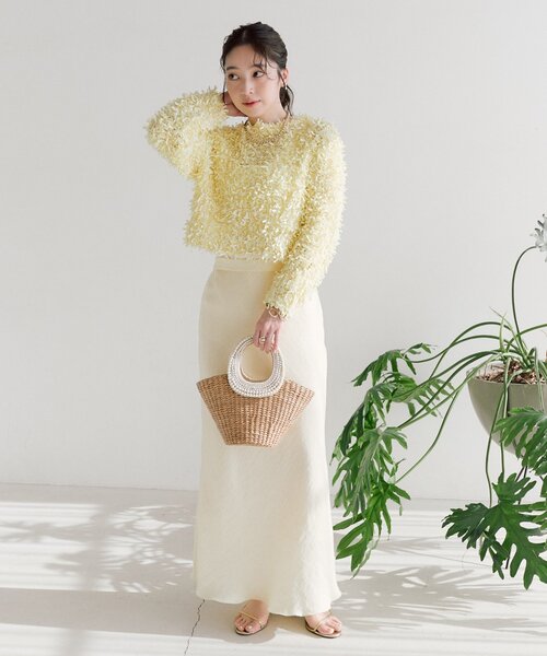 セール】【着映え最強TOPS】テープヤーン前後2WAYカーディガン