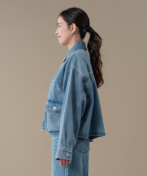 Levi's/リーバイス TYPEⅡクロップド トラッカージャケット（デニム