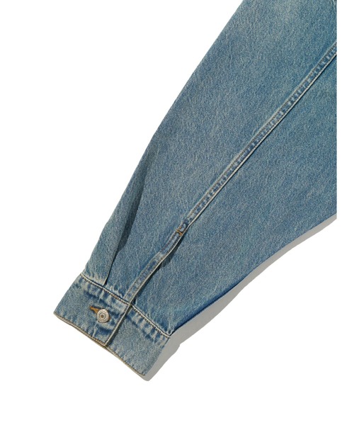 Levi's(リーバイス)の「Levi's/リーバイス TYPEⅡクロップド トラッカージャケット(デニムジャケット・レディース・インディゴブルー・XS/S/M)」の10枚目の写真