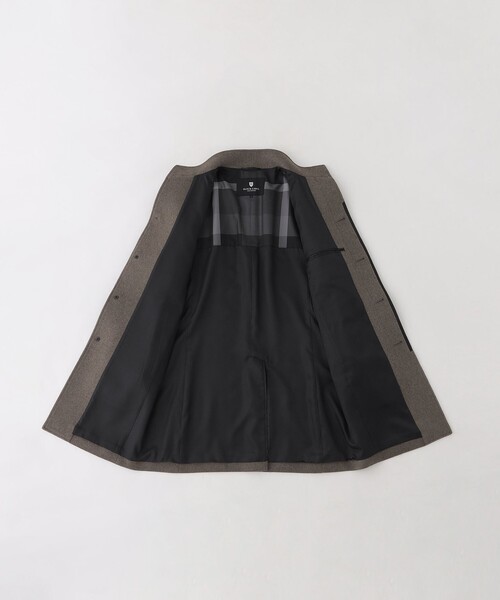 BLACK LABEL CRESTBRIDGE(ブラックレーベル・クレストブリッジ)の「【一部店舗限定】ウールビーバースタンドコート(その他アウター・メンズ・ブラック/ネイビー・M/L/XL)」の5枚目の写真