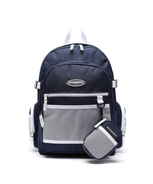 ROIDESROIS（ロワデロワ）の「プランB サークル3Dポケットメッシュバックパック (ネイビー)（バックパック/リュック）」