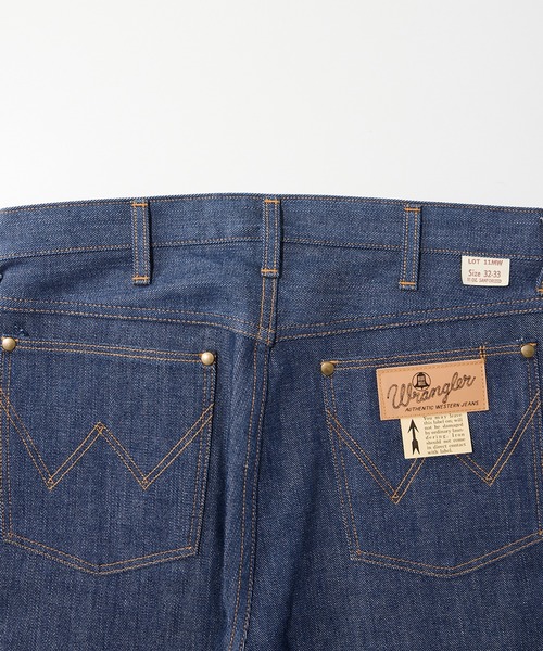 Lee(リー)の「Wrangler/ラングラー ARCHIVE 11MW 1951 MODEL ノンウォッシュ/リジッド(デニムパンツ・メンズ・ノンウォッシュ・30/32/33/34/36/38/28/29/31)」の8枚目の写真