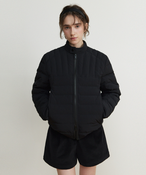 HANE(ハネ)の「レーシングライトプファー_Black(ダウンジャケット/コート・レディース・その他・S/M)」の1枚目の写真