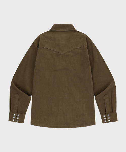 THEVINYLHOUSE(ザバイニルハウス)の「CORDUROY WESTERN SHIRTS KHAKI(シャツ/ブラウス・メンズ・その他・S/M/L)」の7枚目の写真