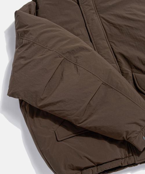 ESPIONAGE（エスピオナジ）の「M65 Down Blouson Parka Dark Brown（ダウンジャケット/コート・レディース・その他・M/L/XL）」の6枚目の写真