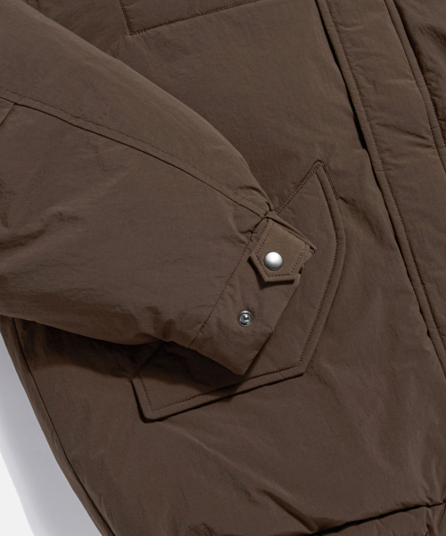 ESPIONAGE（エスピオナジ）の「M65 Down Blouson Parka Dark Brown（ダウンジャケット/コート・レディース・その他・M/L/XL）」の7枚目の写真