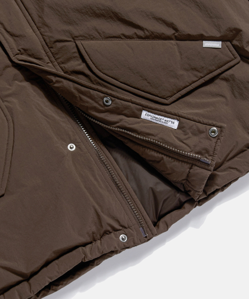 ESPIONAGE（エスピオナジ）の「M65 Down Blouson Parka Dark Brown（ダウンジャケット/コート・レディース・その他・M/L/XL）」の8枚目の写真