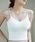 Lace Ladies�i���[�X���f�B�[�X�j�́u�\���b�h�J���[ �o�b�N �N���X �p�b�h�t�� �u���g�b�v�i�L���~�\�[���j�v�b�z���C�g