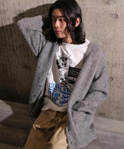 MANASTASH(マナスタッシュ)の「MANASTASH/マナスタッシュ/ABERDEEN KURTIGAN/アバディーンカーディガン(カーディガン/ボレロ・メンズ・ブラック/グレー/ピンク/その他3/オリーブ系・M/L/XL/S)」の11枚目の写真
