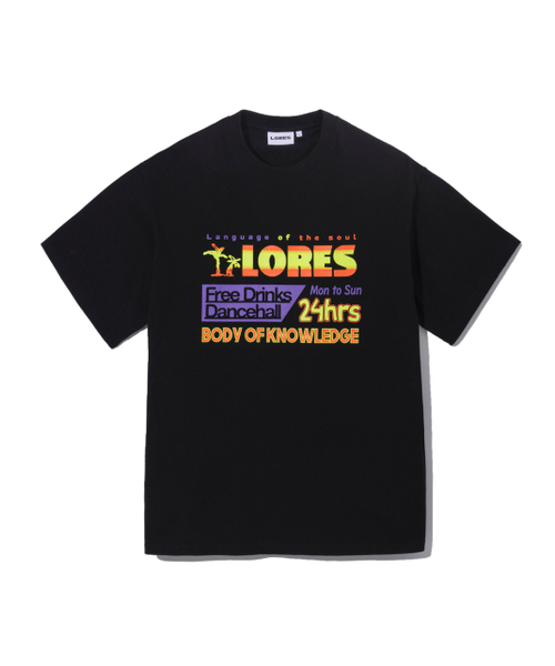 LORES(ロアス)の「Dancehall S/S Tee - Black(Tシャツ/カットソー・レディース・その他・S/M/L/XL)」の1枚目の写真