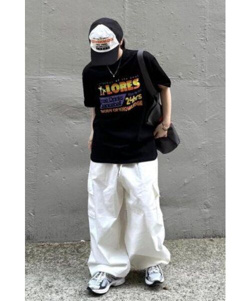LORES(ロアス)の「Dancehall S/S Tee - Black(Tシャツ/カットソー・レディース・その他・S/M/L/XL)」の3枚目の写真