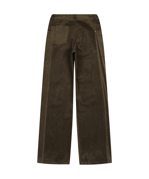 ORDINARY HOLIDAY（オーディナリー ホリデー）の「CORDUROY WIDE PANTS [BROWN]（その他パンツ・レディース・ブラウン・M/S）」の3枚目の写真