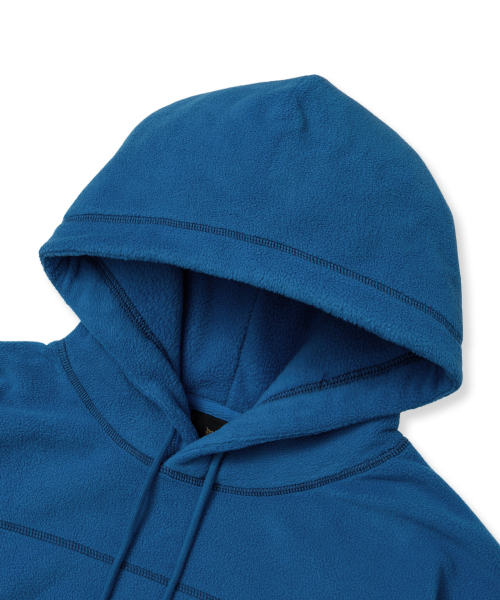 BROWNBREATH（ブラウンブレス）の「STITCH FLEECE HOODIE - BLUE（パーカー・レディース・その他・M/S/XL/L）」の3枚目の写真