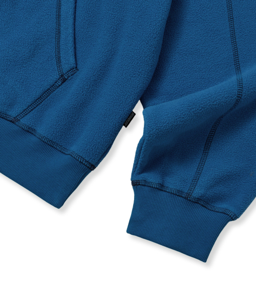 BROWNBREATH（ブラウンブレス）の「STITCH FLEECE HOODIE - BLUE（パーカー・レディース・その他・M/S/XL/L）」の6枚目の写真
