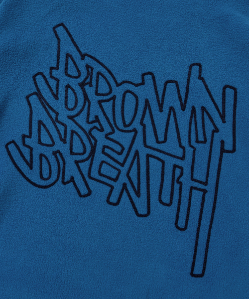 BROWNBREATH（ブラウンブレス）の「STITCH FLEECE HOODIE - BLUE（パーカー・レディース・その他・M/S/XL/L）」の9枚目の写真