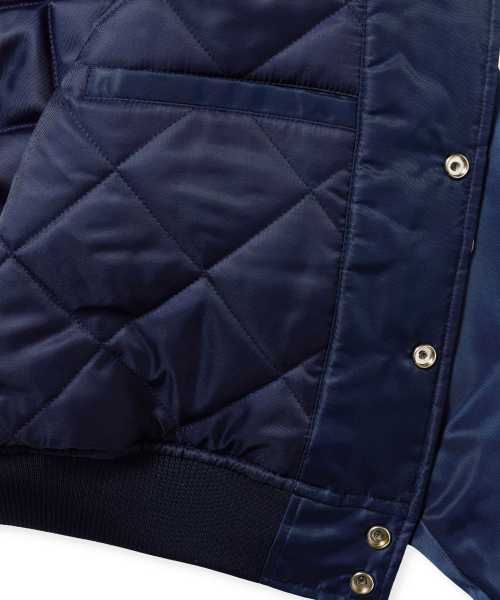 BROWNBREATH(ブラウンブレス)の「W BASEBALL PADDING JACKET - NAVY(その他アウター・レディース・その他・S/M)」の4枚目の写真