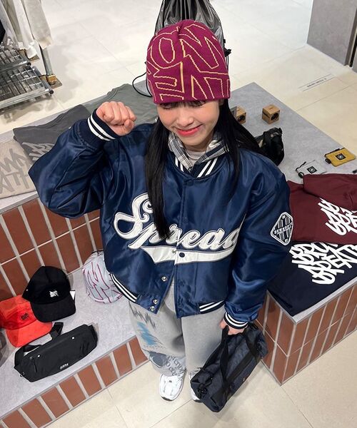 BROWNBREATH(ブラウンブレス)の「W BASEBALL PADDING JACKET - NAVY(その他アウター・レディース・その他・S/M)」の6枚目の写真