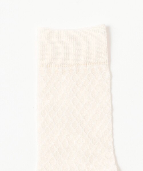 Demi-Luxe BEAMS（デミルクス ビームス）の「シースルー レース ソックス（ソックス/靴下・レディース・ブラック/ホワイト系その他5・ONE SIZE）」の3枚目の写真