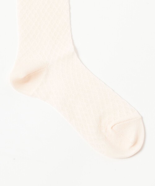 Demi-Luxe BEAMS（デミルクス ビームス）の「シースルー レース ソックス（ソックス/靴下・レディース・ブラック/ホワイト系その他5・ONE SIZE）」の4枚目の写真