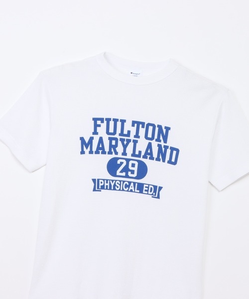 Champion(チャンピオン)の「【Champion/チャンピオン】メンズ ベーシック ショートスリーブTシャツ(Tシャツ/カットソー・メンズ・オリーブ/ブラック/ホワイト/ネイビー・X-LARGE/LARGE/MEDIUM/SMALL)」の16枚目の写真