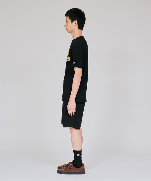 Champion(チャンピオン)の「【Champion/チャンピオン】メンズ ベーシック ショートスリーブTシャツ(Tシャツ/カットソー・メンズ・オリーブ/ブラック/ホワイト/ネイビー・X-LARGE/LARGE/MEDIUM/SMALL)」の9枚目の写真