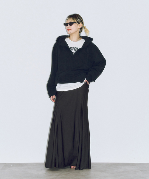 CITYSHOP(シティーショップ)の「SATIN MERMAID スカート(スカート・レディース・ブラック・36/38/40)」の10枚目の写真