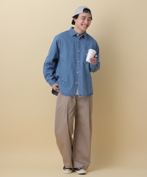 RAGEBLUE（レイジブルー）の「Light oz denim Western shirt/ライトOZデニムウエスタンシャツ（シャツ/ブラウス・メンズ・ライトブルー・MEDIUM/LARGE）」の10枚目の写真