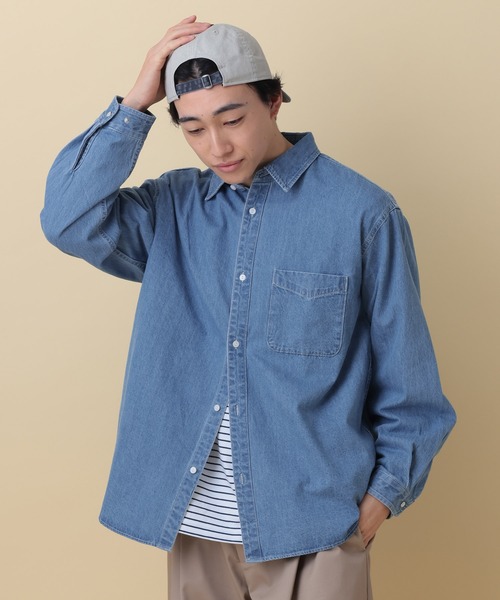 RAGEBLUE（レイジブルー）の「Light oz denim Western shirt/ライトOZデニムウエスタンシャツ（シャツ/ブラウス・メンズ・ライトブルー・MEDIUM/LARGE）」の12枚目の写真
