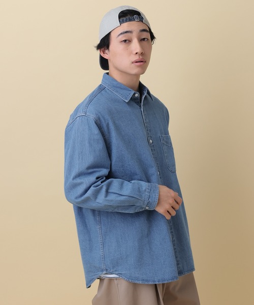 RAGEBLUE（レイジブルー）の「Light oz denim Western shirt/ライトOZデニムウエスタンシャツ（シャツ/ブラウス・メンズ・ライトブルー・MEDIUM/LARGE）」の13枚目の写真