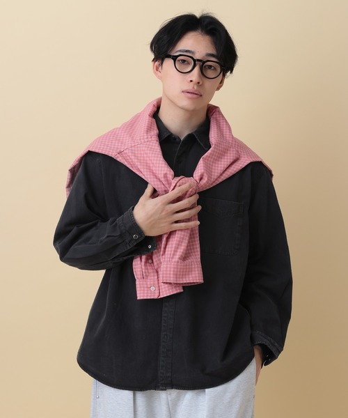 RAGEBLUE（レイジブルー）の「Light oz denim Western shirt/ライトOZデニムウエスタンシャツ（シャツ/ブラウス・メンズ・ライトブルー・MEDIUM/LARGE）」の6枚目の写真