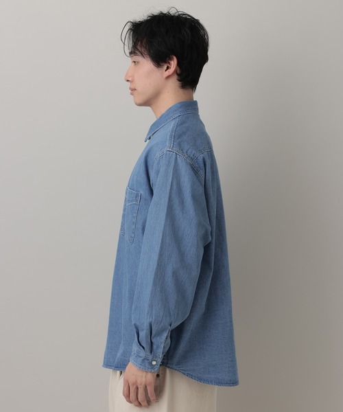 RAGEBLUE（レイジブルー）の「Light oz denim Western shirt/ライトOZデニムウエスタンシャツ（シャツ/ブラウス・メンズ・ライトブルー・MEDIUM/LARGE）」の14枚目の写真