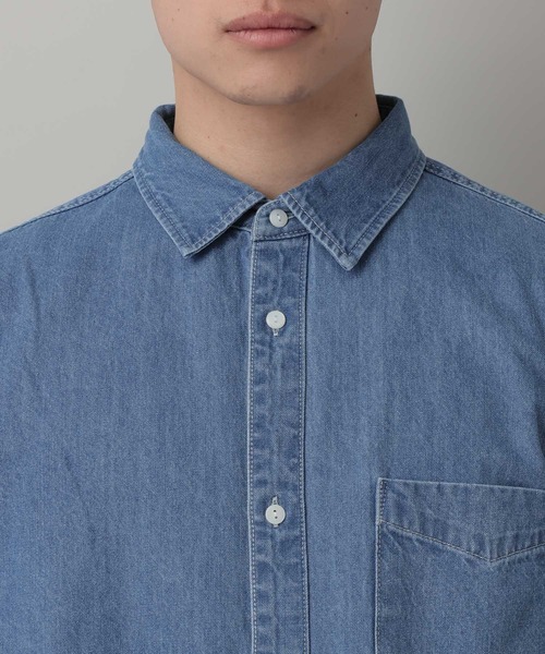 RAGEBLUE（レイジブルー）の「Light oz denim Western shirt/ライトOZデニムウエスタンシャツ（シャツ/ブラウス・メンズ・ライトブルー・MEDIUM/LARGE）」の17枚目の写真