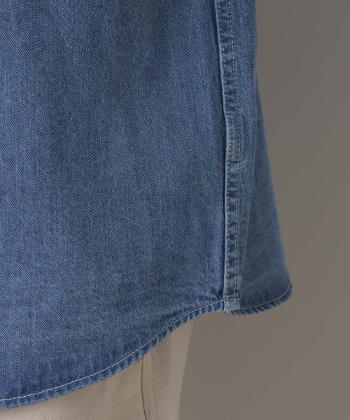RAGEBLUE（レイジブルー）の「Light oz denim Western shirt/ライトOZデニムウエスタンシャツ（シャツ/ブラウス・メンズ・ライトブルー・MEDIUM/LARGE）」の20枚目の写真