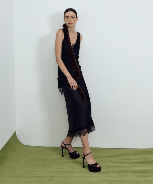 CHARLES & KEITH(チャールズ & キース)の「Francesca フランチェスカ ピープトゥ プラットフォームヒール(サンダル・レディース・ブラウン/ブラック系その他2/オートミール/アイボリー/ブラック系その他6・24.5cm/23.5cm/23cm/22.5cm)」の8枚目の写真