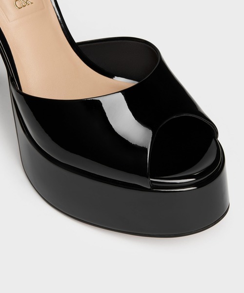 CHARLES & KEITH(チャールズ & キース)の「Francesca フランチェスカ ピープトゥ プラットフォームヒール(サンダル・レディース・ブラウン/ブラック系その他2/オートミール/アイボリー/ブラック系その他6・24.5cm/23.5cm/23cm/22.5cm)」の15枚目の写真