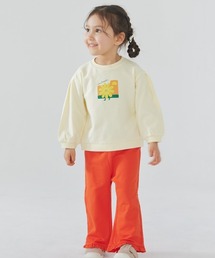 moimoln（モイモルン）の「【セットアップ】ラビットひまわり長袖トップス&パンツ（セットアップ）」