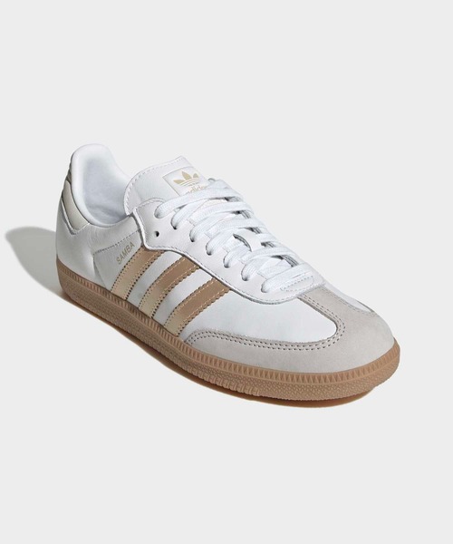 adidas(アディダス)の「サンバOG / SAMBA OG / アディダスオリジナルス adidas Originals(スニーカー・レディース・ホワイト・22.0cm/22.5cm/23.0cm/23.5cm/24.0cm/24.5cm/25.0cm/25.5cm/26.0cm/26.5cm/27.0cm/27.5cm/28.0cm)」の4枚目の写真