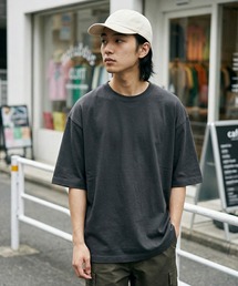 CROSS&STITCH オーバーサイズTシャツ5分袖