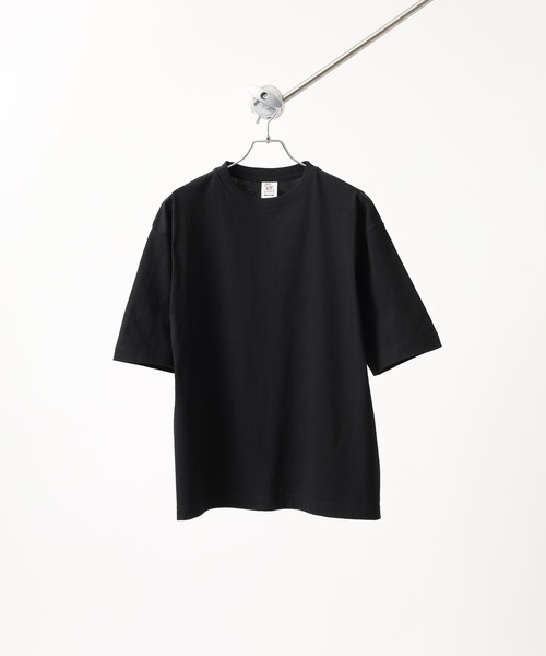 CROSS & STITCH(クロスステッチ)の「CROSS&STITCH オーバーサイズTシャツ5分袖(Tシャツ/カットソー・メンズ・スミクロ/アッシュ/ホワイト/ブラック・XXL/XL/L/M)」の7枚目の写真