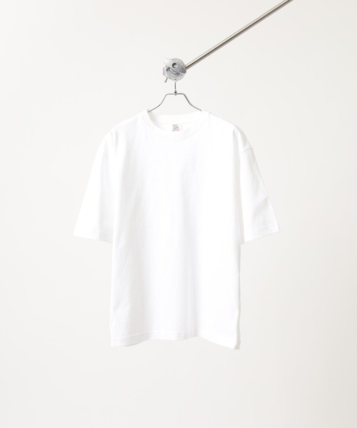 CROSS & STITCH(クロスステッチ)の「CROSS&STITCH オーバーサイズTシャツ5分袖(Tシャツ/カットソー・メンズ・スミクロ/アッシュ/ホワイト/ブラック・XXL/XL/L/M)」の6枚目の写真
