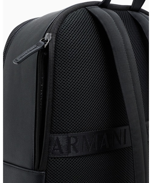 ARMANI EXCHANGE（アルマーニエクスチェンジ）の「【A|X アルマーニ エクスチェンジ】AXロゴ バックパック（バックパック/リュック・メンズ・ブラック・FREE）」の8枚目の写真