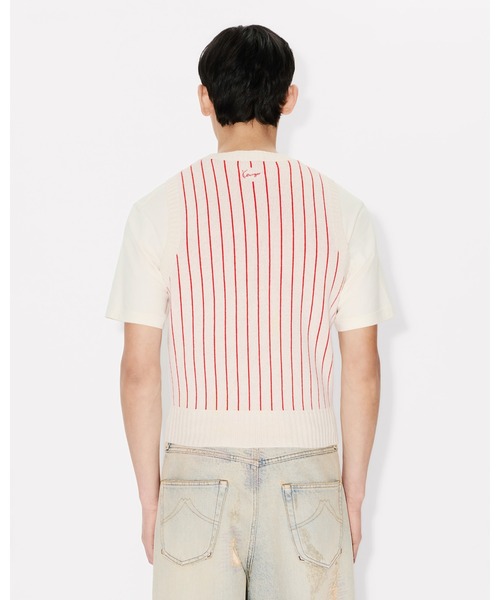KENZO(ケンゾー)の「'KENZO トロンプルイユ' ベスト イン ウール コットン(その他トップス・メンズ・ホワイト系その他・SMALL/MEDIUM/X-SMALL)」の4枚目の写真