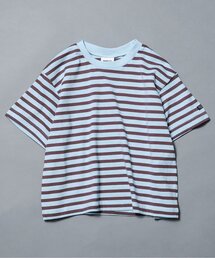 BREEZE（ブリーズ）の「【新色追加/WEB限定】ボーダー&無地ベーシック半袖Tシャツ（Tシャツ/カットソー）」