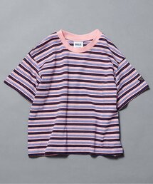 BREEZE（ブリーズ）の「【新色追加/WEB限定】ボーダー&無地ベーシック半袖Tシャツ（Tシャツ/カットソー）」
